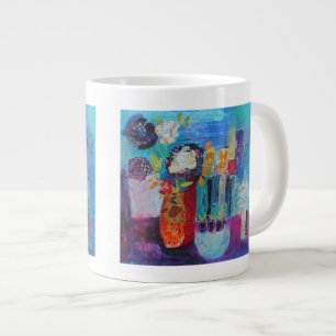 Taza De Café Gigante Azul más allá de 2013