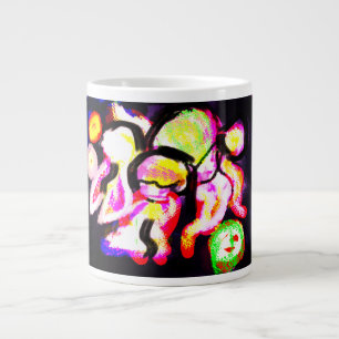 Taza De Café Gigante Azules de gelatina