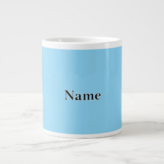 Taza De Café Gigante Baby Blue Personaliza con el nombre
