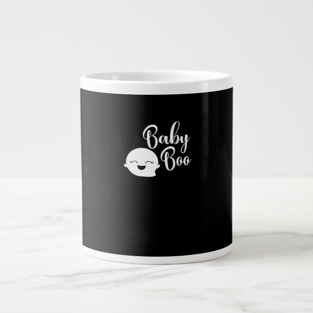 Taza De Café Gigante Baby Boo Halloween (Frente)