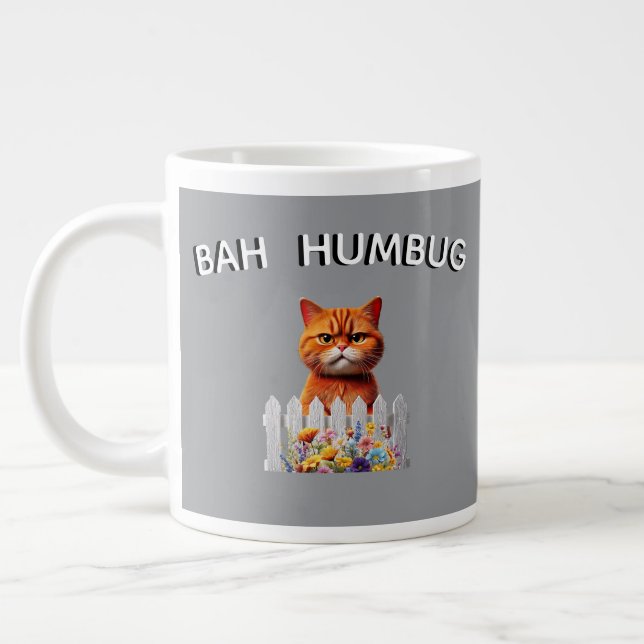 Taza De Café Gigante Bah Humbug (Izquierda)