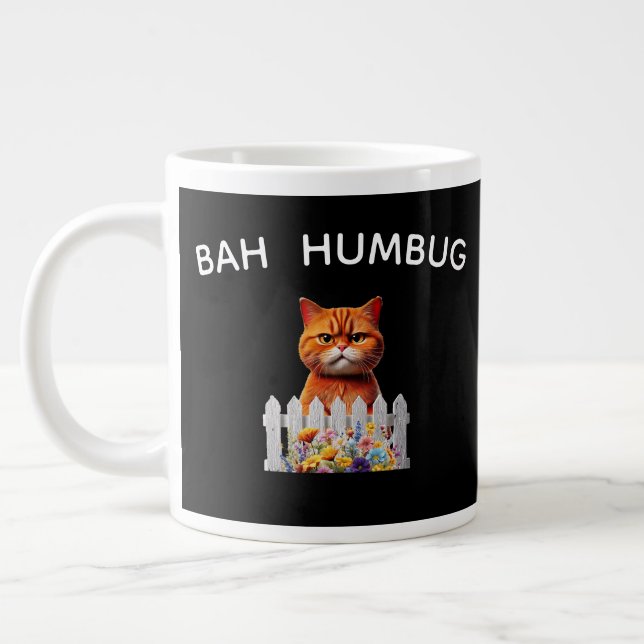 Taza De Café Gigante Bah Humbug (Izquierda)