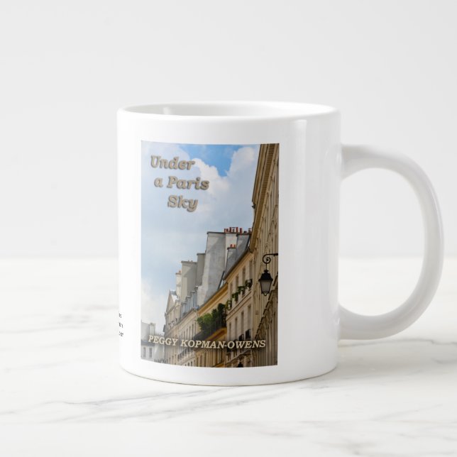 Taza De Café Gigante "Bajo un cielo de París" (Derecha)