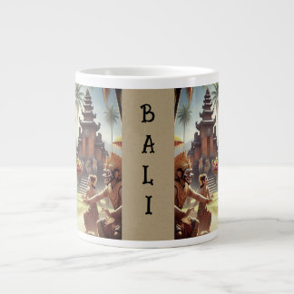 Taza De Café Gigante Bali, Barong Island Vibes , Mug Especializado