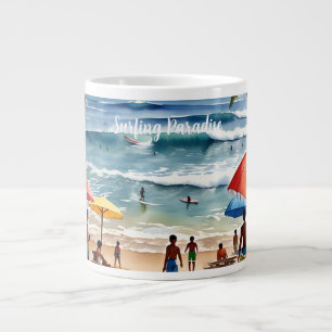 Taza De Café Gigante Bali, Paraíso de Surf