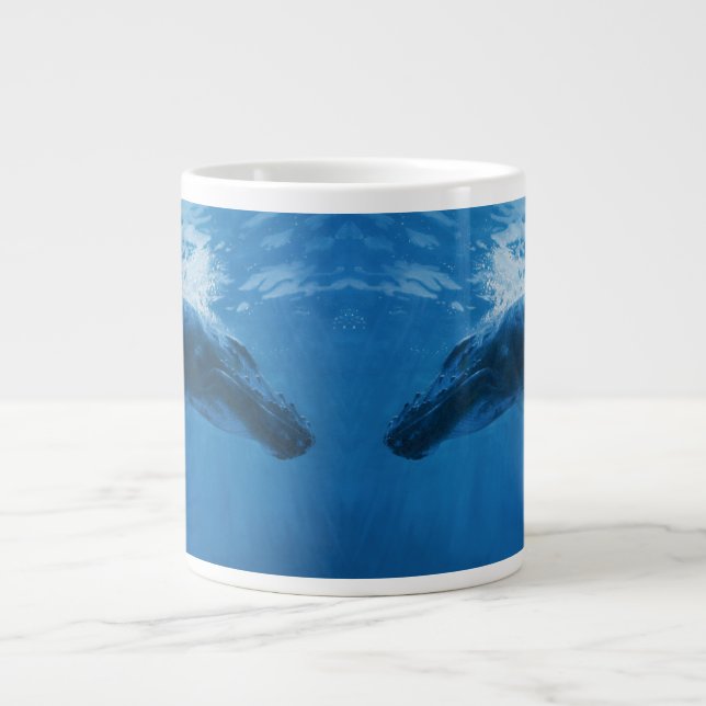 Taza De Café Gigante Ballena jorobada (Frente)