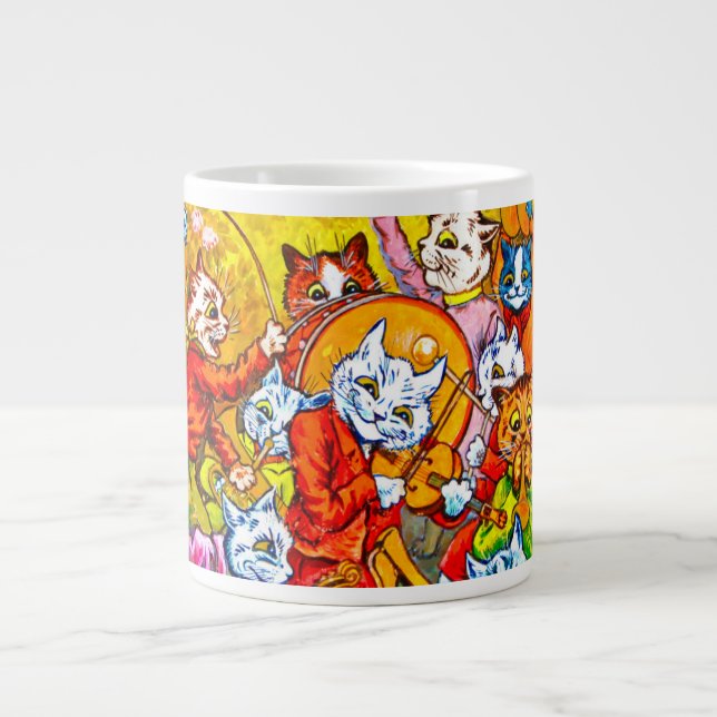 Taza De Café Gigante Banda musical de Cat (Frente)