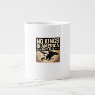 Taza De Café Gigante Bandera de América Decoración No Hay Reyes En Amér