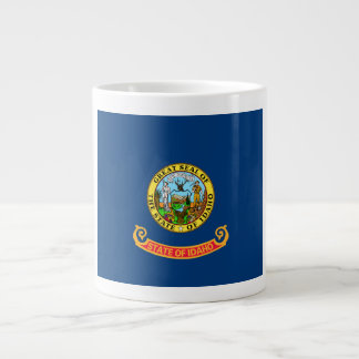 Taza De Café Gigante Bandera de Idaho: el Estado Gemológico, Montañas d