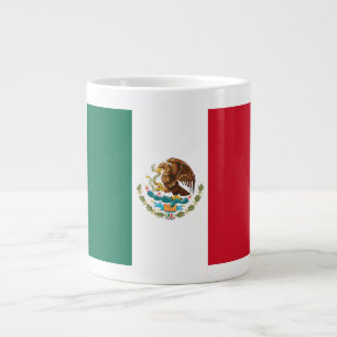 Taza De Café Gigante Bandera de la República Mexicana