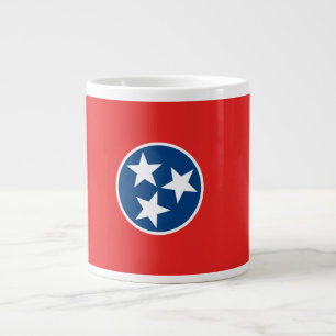 Taza De Café Gigante Bandera de Tennessee