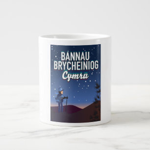 Taza De Café Gigante Bannau Brycheiniog Cymru