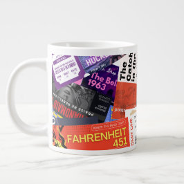 Taza De Café Gigante Banned Book Concert Tickets Cute Gift