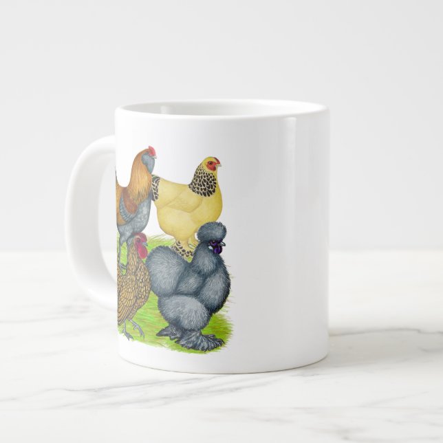 Taza De Café Gigante Bantam Quartet (Izquierda)