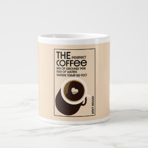 Taza De Café Gigante Barista Coffeeshop