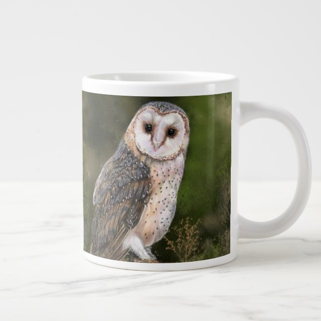 Taza De Café Gigante Barn Owl Coffee Mugs (Derecha)