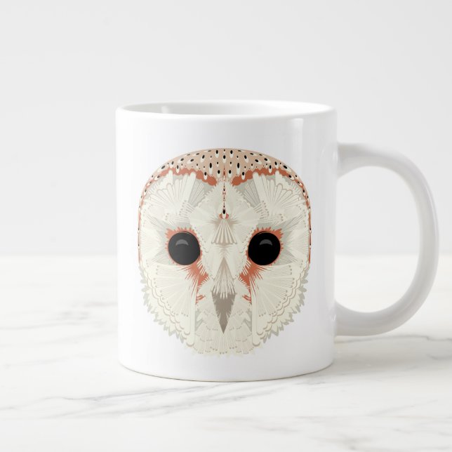Taza De Café Gigante Barn Owl Jumbo Mug (Derecha)