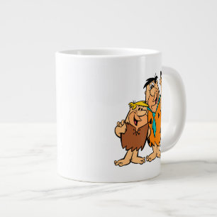 Taza De Café Gigante Barney Rubble y Fred Flintstone
