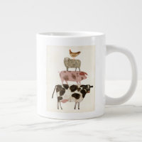 Barnyard Buds: vaca, cerdo, oveja y gallina