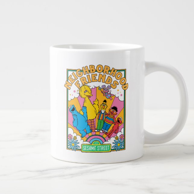 Taza De Café Gigante Barrio Sésamo | Amigos vecinos (Derecha)