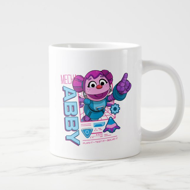 Taza De Café Gigante Barrio Sésamo | Edificios Mecha Abby Cadabby (Derecha)