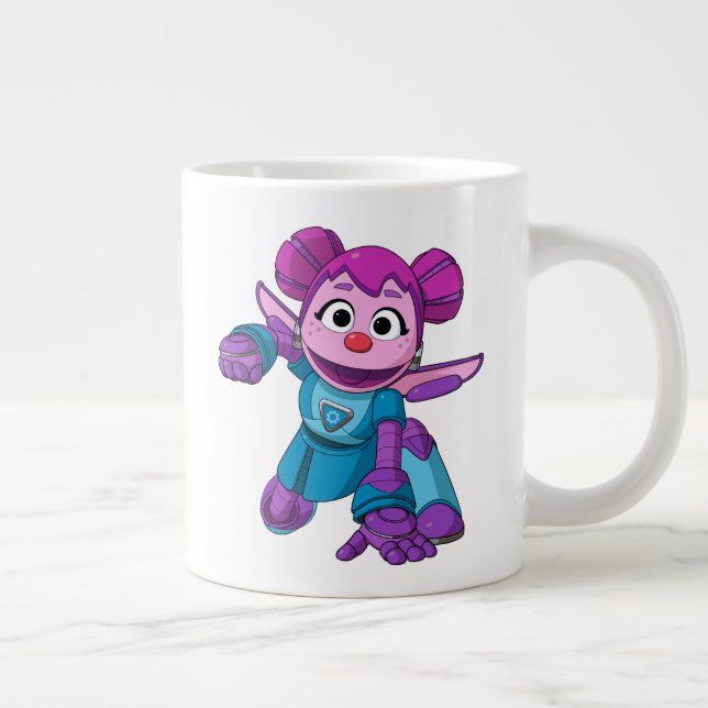 Taza De Café Gigante Barrio Sésamo | Edificios Mecha Abby En Acción (Derecha)