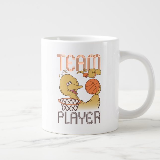 Taza De Café Gigante Barrio Sésamo | Jugador del equipo de pájaros (Derecha)