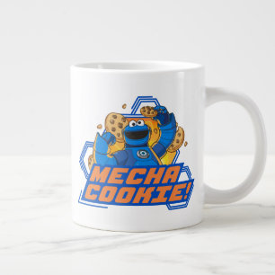 Taza De Café Gigante Barrio Sésamo   Monstruo de la cookie Mecha Cookie
