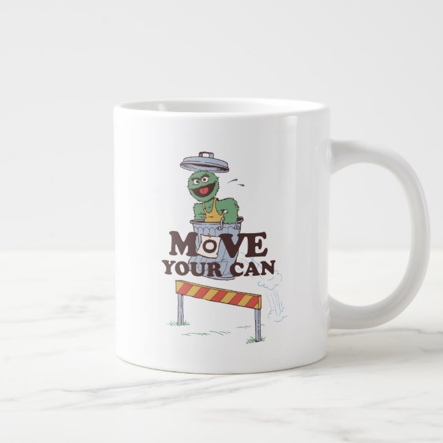 Taza De Café Gigante Barrio Sésamo | Oscar al grupo: Muévete tu lata (Derecha)