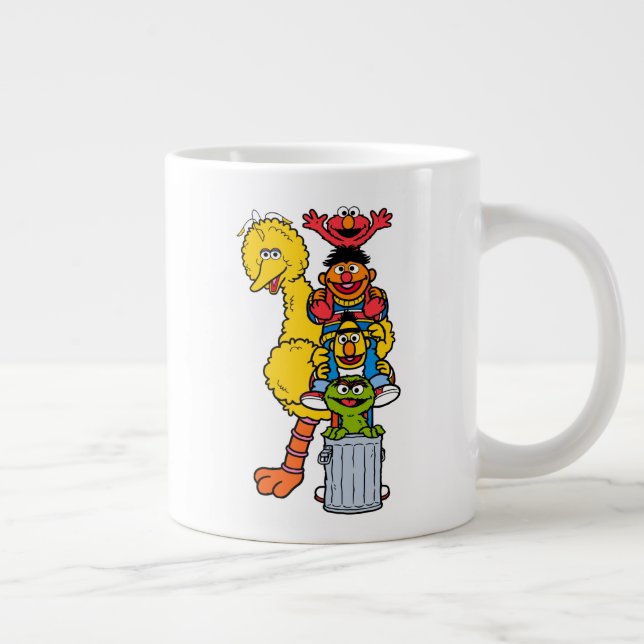 Taza De Café Gigante Barrio Sésamo | Plaza de Plaza Sésamo (Derecha)