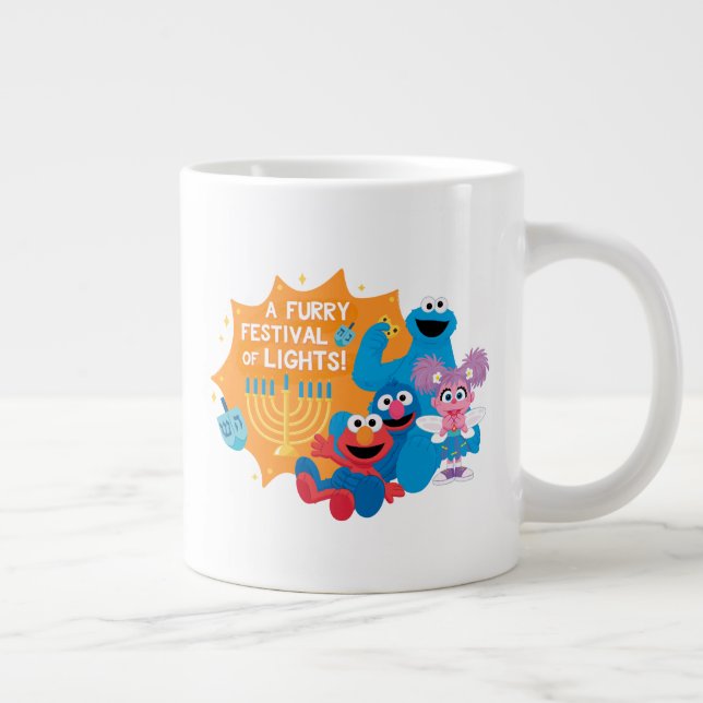 Taza De Café Gigante Barrio Sésamo | ¡Un Festival de Luces Furtivo! (Derecha)