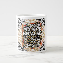Taza De Café Gigante Bate tu lengua