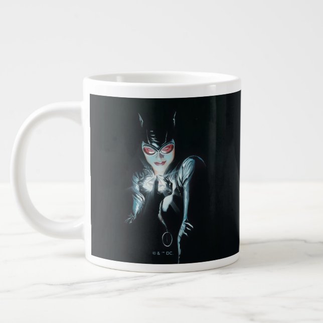 Taza De Café Gigante Batman Catwoman Faces of Evil Cover Illustration (Izquierda)
