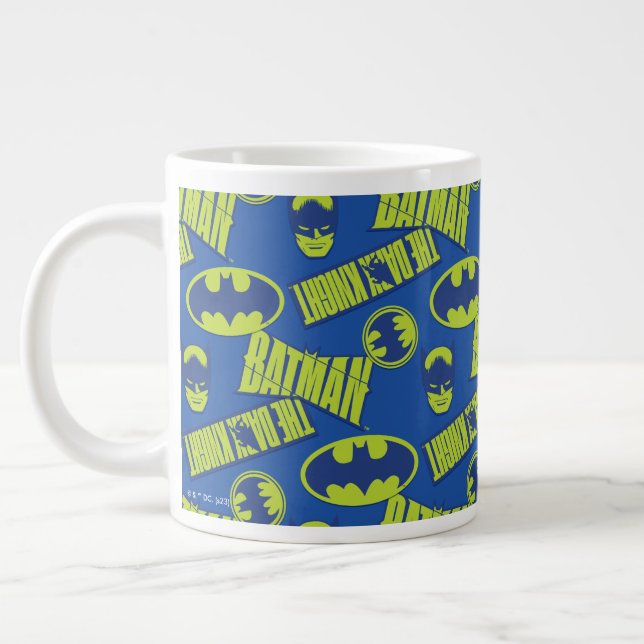 Taza De Café Gigante Batman Electric Up - El patrón oscuro de Knight (Izquierda)