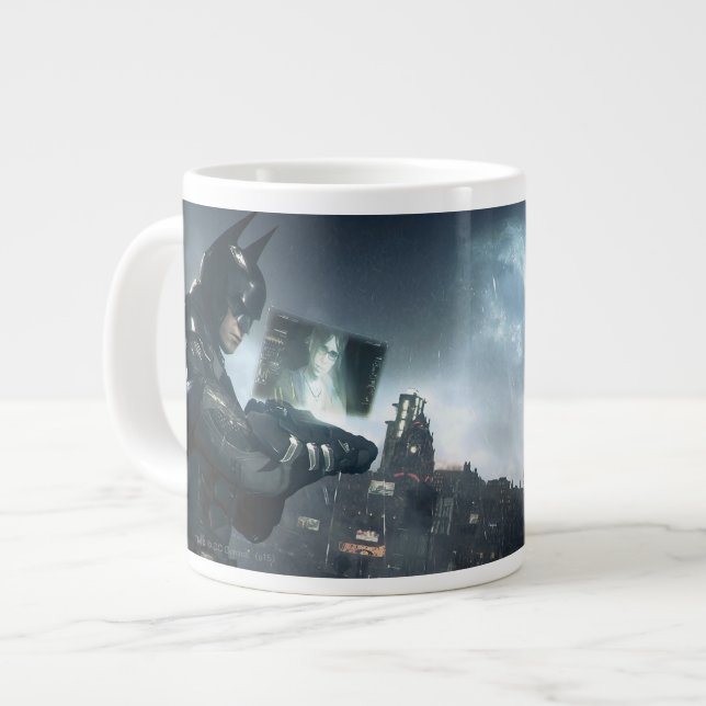 Taza De Café Gigante Batman Y Oracle (Izquierda)