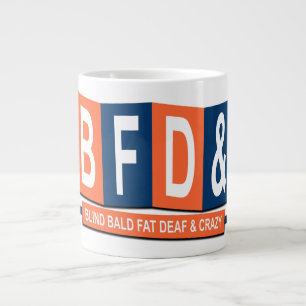 Taza De Café Gigante "BBFDnC" 20oz