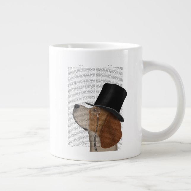 Taza De Café Gigante Beagle, hebilla formal y Gorra (Derecha)