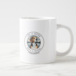 Taza De Café Gigante beagle, mug,