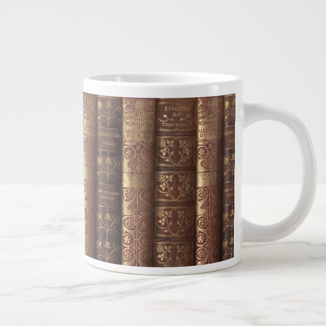 Taza De Café Gigante Beautiful Old Books (Dumas) (Derecha)
