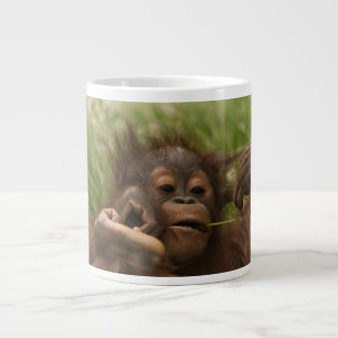 Taza De Café Gigante Bebé de Orangutan
