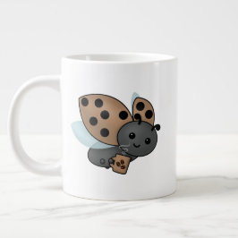 Taza De Café Gigante Beber café Ladybug Giant Coffee Mug