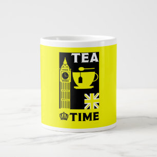 Taza De Café Gigante Bebidas de té clásicas británicas