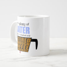 Bebo el UN MONTÓN de agua… Como café