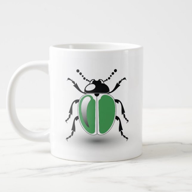 Taza De Café Gigante Beetle Delight Jumbo Coffee Mug (Izquierda)