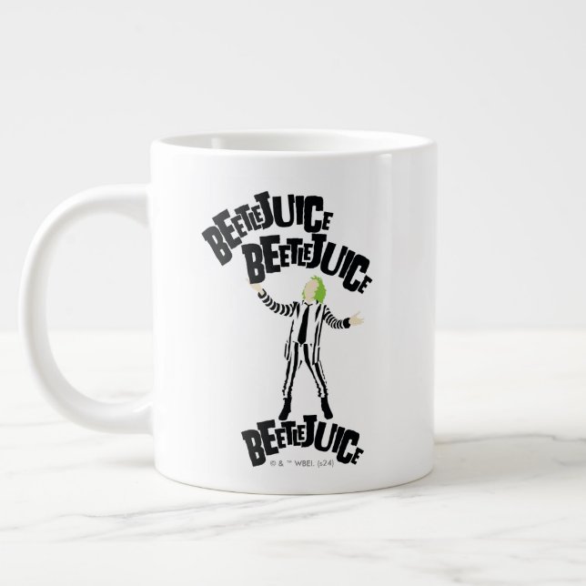 Taza De Café Gigante Beetlejuice Beetlejuice Beetlejuice (Izquierda)