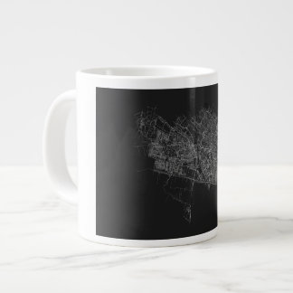 Taza De Café Gigante Beker met kaart