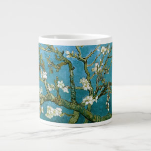 Taza De Café Gigante Bella Artes de Van Gogh, un árbol de almendras fl