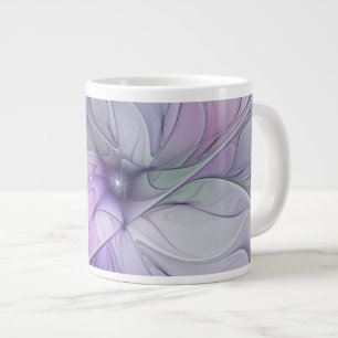 Taza De Café Gigante Belleza impresionante Arte abstracto moderno fract