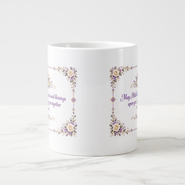 Taza De Café Gigante Bendiciones  (Frente)