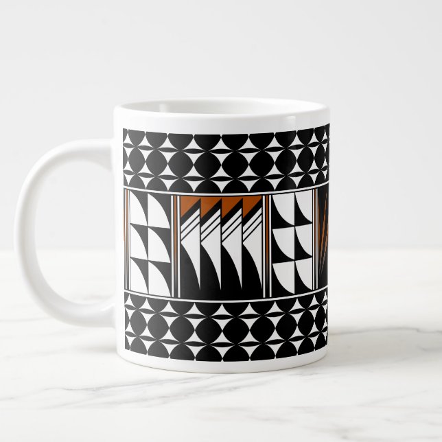 Taza De Café Gigante Bendiciones de la pluma del suroeste (Izquierda)